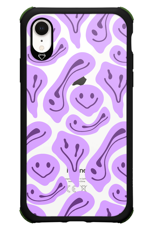 Fluid Smiley Purple - Apple iPhone XR