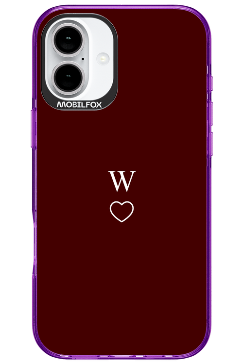 W Burgundia 2.0 - Apple iPhone 16 Plus