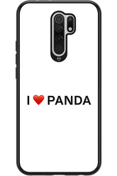 Panda Love White - Xiaomi Redmi 9