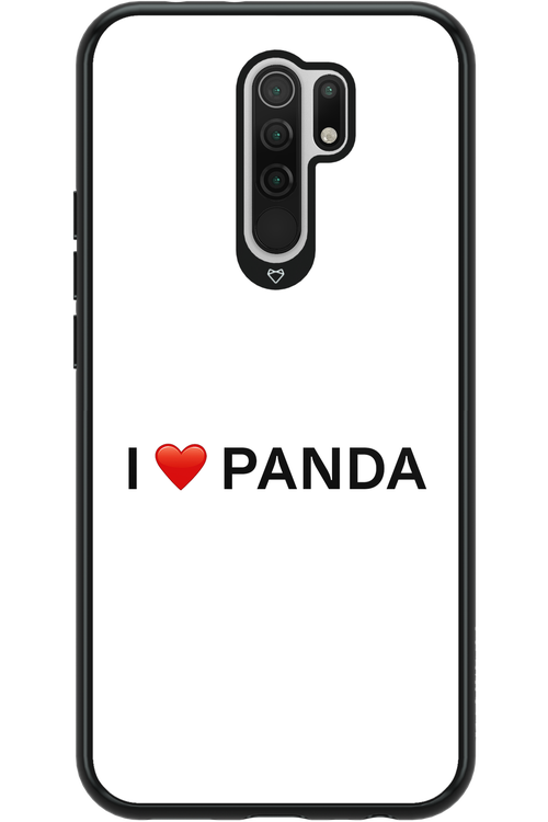 Panda Love White - Xiaomi Redmi 9