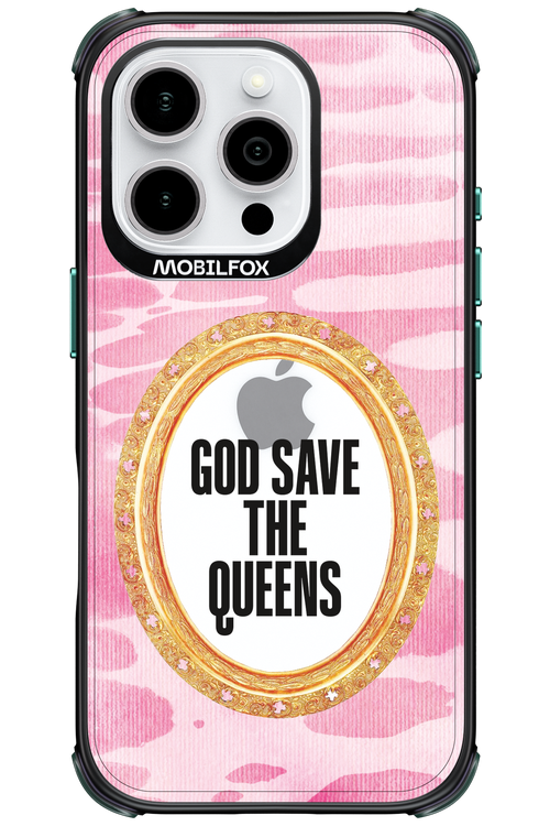 GOD SAVE THE QUEENS MIRROR - Apple iPhone 16 Pro