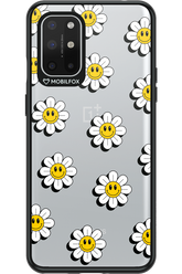 Smiley Flowers Transparent - OnePlus 8T