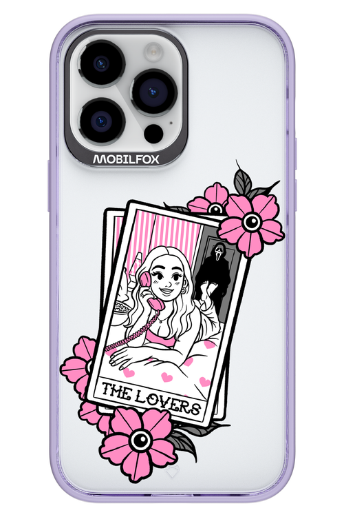The Spooky Lovers (Transparent) - Apple iPhone 14 Pro Max