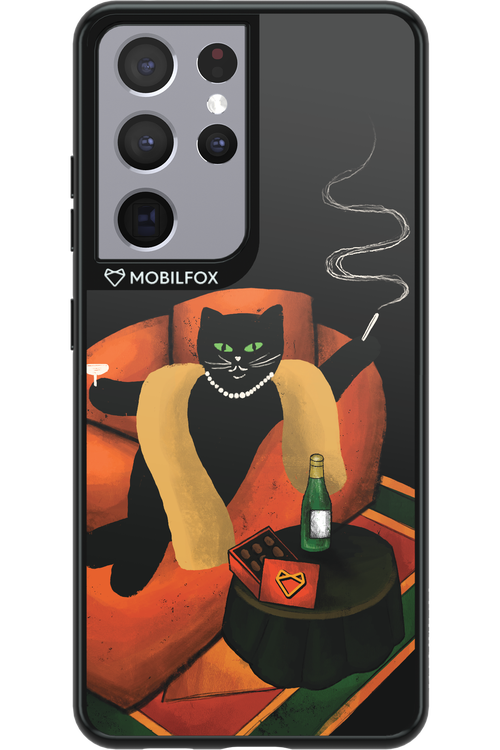 Black Cat - Samsung Galaxy S21 Ultra