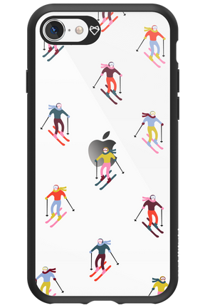 Snow Motion (Transparent) - Apple iPhone SE 2020