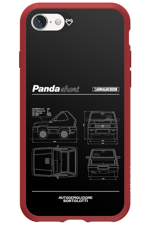 Panda Car - Apple iPhone 8