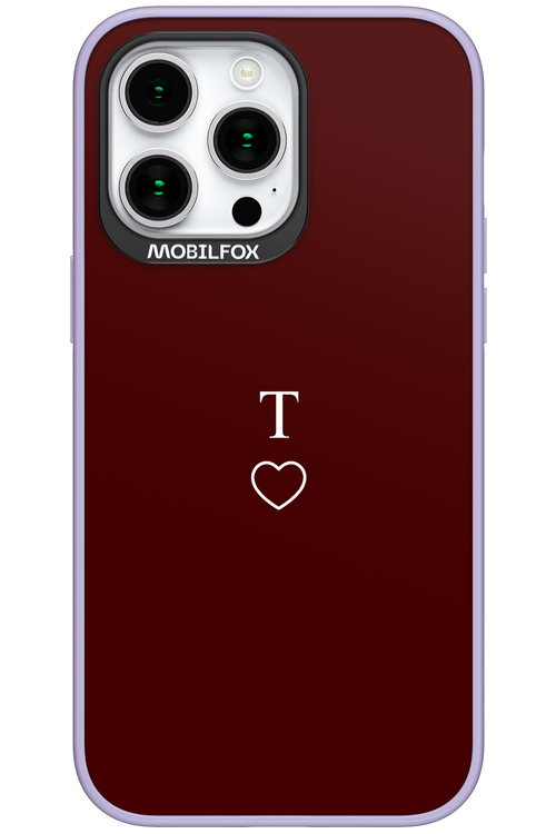 T Burgundia 2.0 - Apple iPhone 15 Pro Max