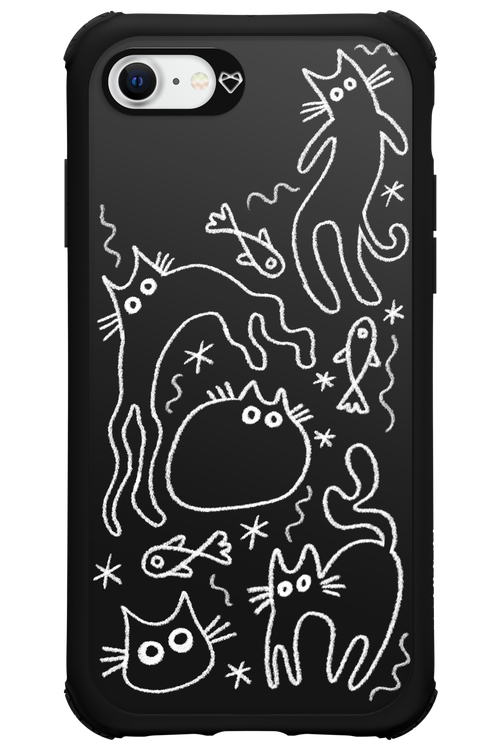CHALK_CATS 2.0 - Apple iPhone 7