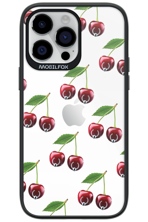 Spicy Cherries Transparent - Apple iPhone 14 Pro Max