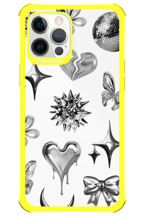 Silver Zone Transparent - Apple iPhone 12 Pro Max