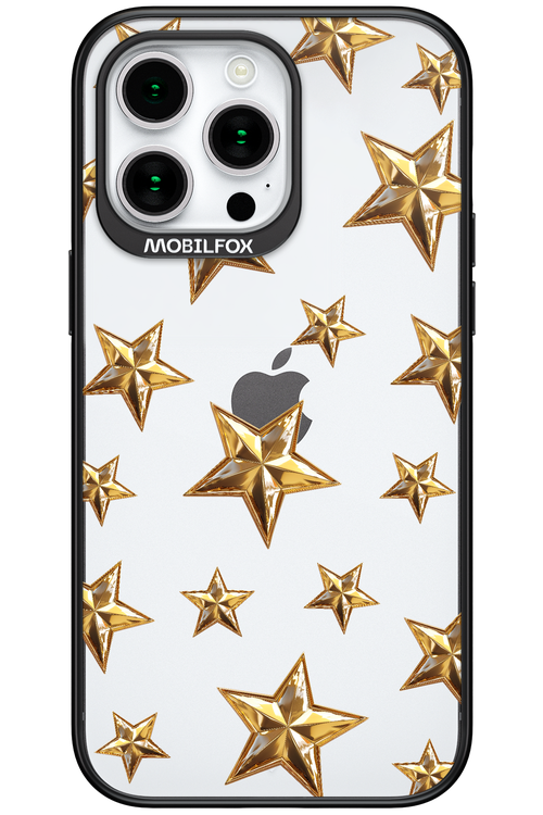 Gold Stars - Apple iPhone 15 Pro Max