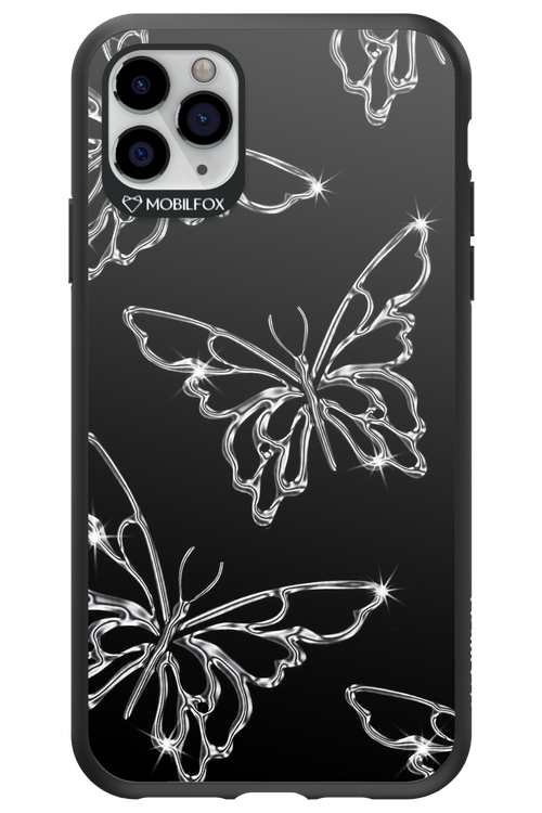 Silver Butterfly 2.0 - Apple iPhone 11 Pro Max
