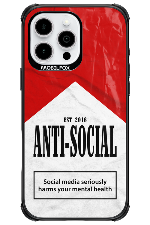 ANTI-SOCIAL II 2.0 - Apple iPhone 16 Pro Max