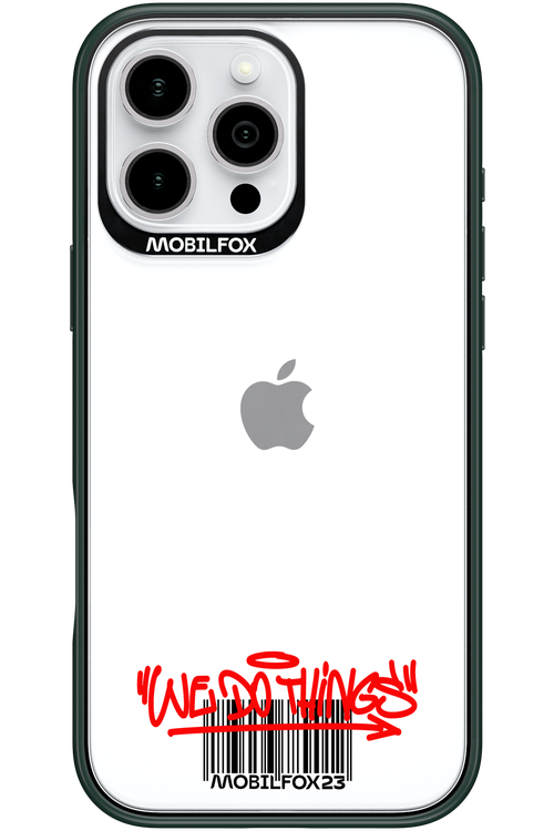 We Do Barcode - Apple iPhone 16 Pro Max