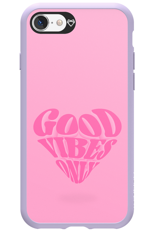 Good Vibes Heart - Apple iPhone SE 2020