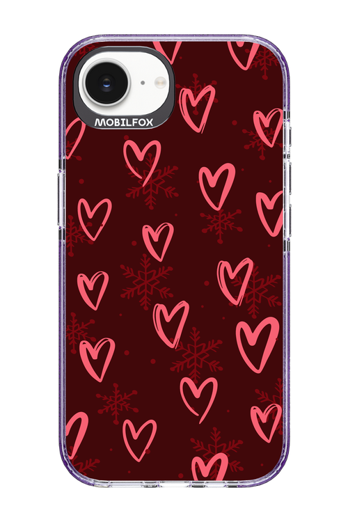 Christmas Hearts - Apple iPhone 16e