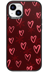 Christmas Hearts - Apple iPhone 15 Plus