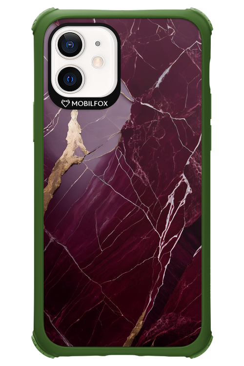 Burgundy Marble - Apple iPhone 12