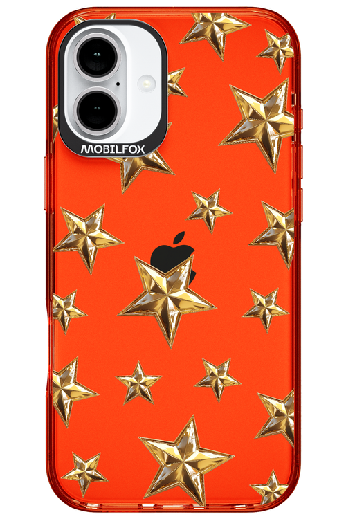 Gold Stars - Apple iPhone 16 Plus