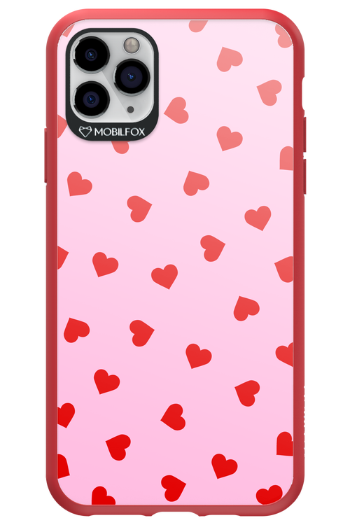 Sprinkle Heart Pink - Apple iPhone 11 Pro Max