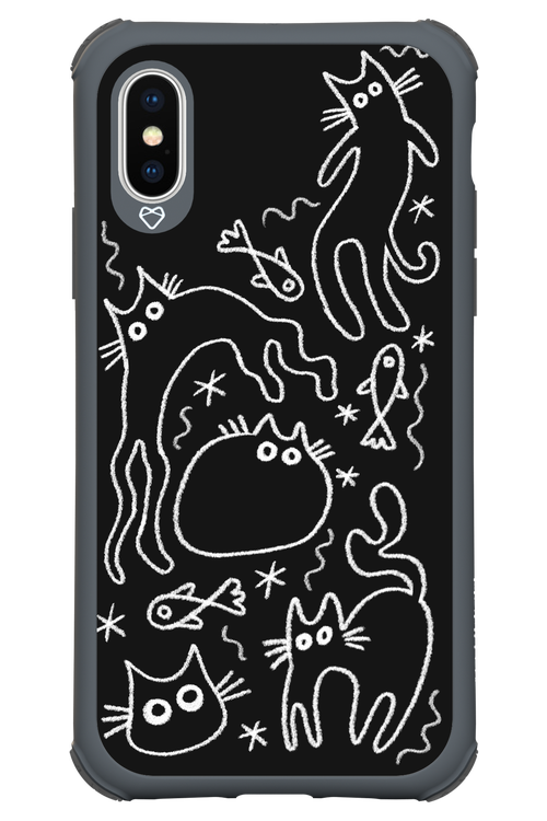 CHALK_CATS - Apple iPhone X