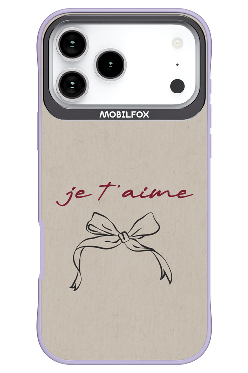 JET'AIME 2.0 - Apple iPhone 17 Pro Max