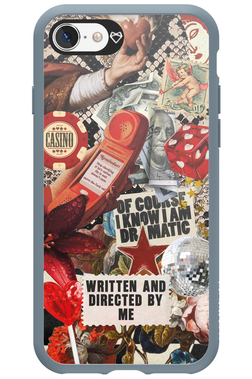 RED VINTAGE - Apple iPhone 8