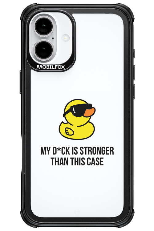 My D_ck (Transparent) 2.0 - Apple iPhone 16 Plus