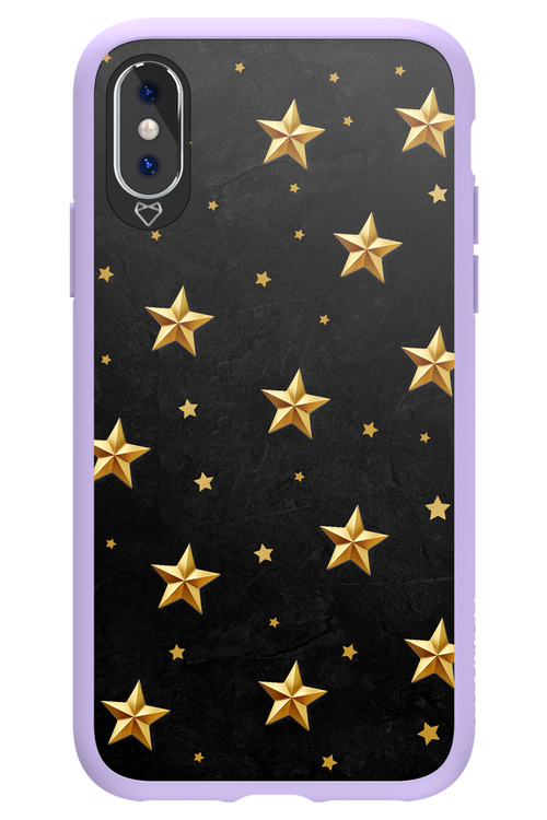 Golden Stars - Apple iPhone X