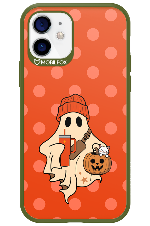 Ghost Girl (Orange) - Apple iPhone 12