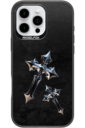 Chrome Crosses - Apple iPhone 16 Pro Max