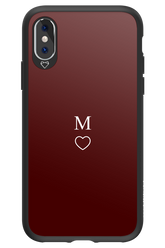 M Burgundia 2.0 - Apple iPhone X