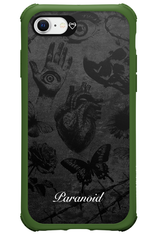 Paranoid (Black) - Apple iPhone SE 2022
