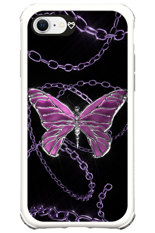 Butterfly Necklace - Apple iPhone 8