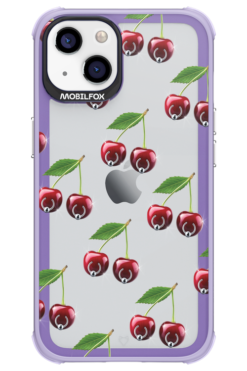 Spicy Cherries Transparent - Apple iPhone 13