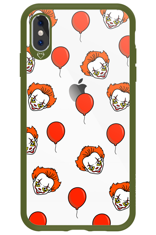 Mystery Clown (Transparent) - Apple iPhone XS Max