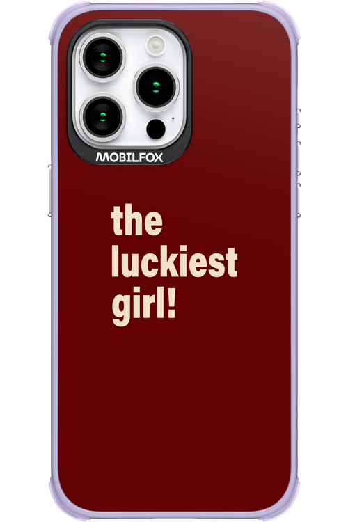 The Luckiest Girl - Apple iPhone 15 Pro Max