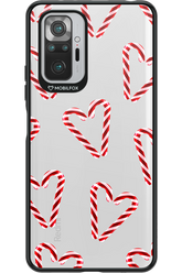 Candy Cane Hearts - Xiaomi Redmi Note 10 Pro