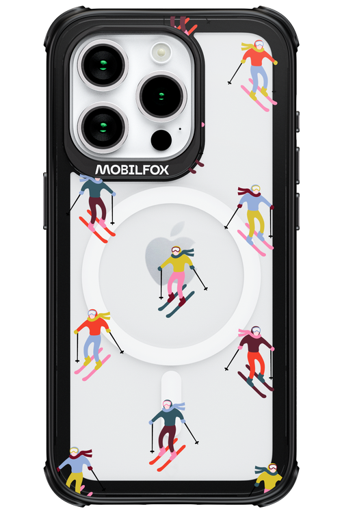 Snow Motion (Transparent) - Apple iPhone 15 Pro