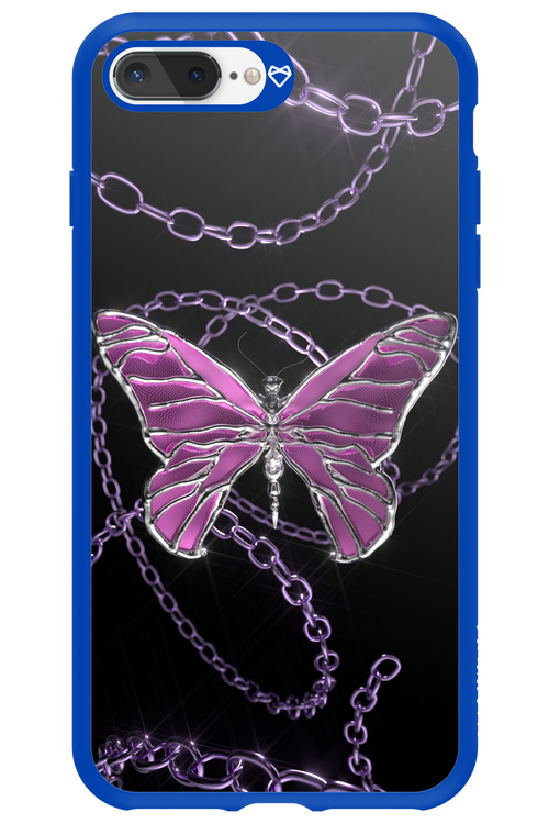 Butterfly Necklace - Apple iPhone 8 Plus