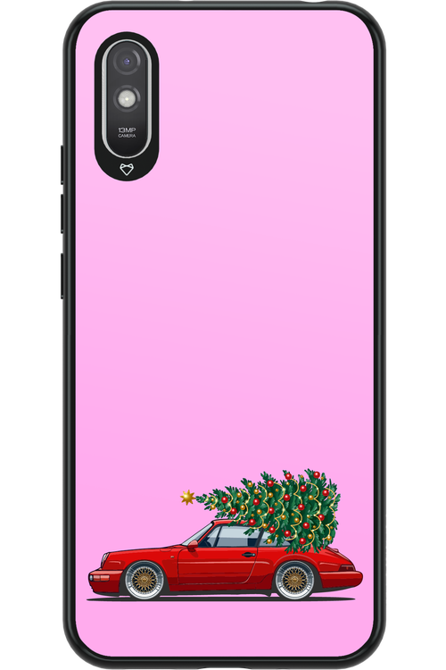 XMAS Car Pink - Xiaomi Redmi 9A