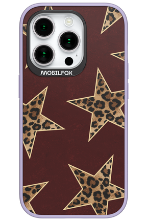 Wild Stars Burgundy - Apple iPhone 15 Pro