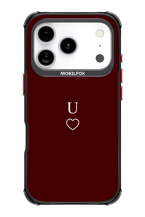 U Burgundia 2.0 - Apple iPhone 17 Pro