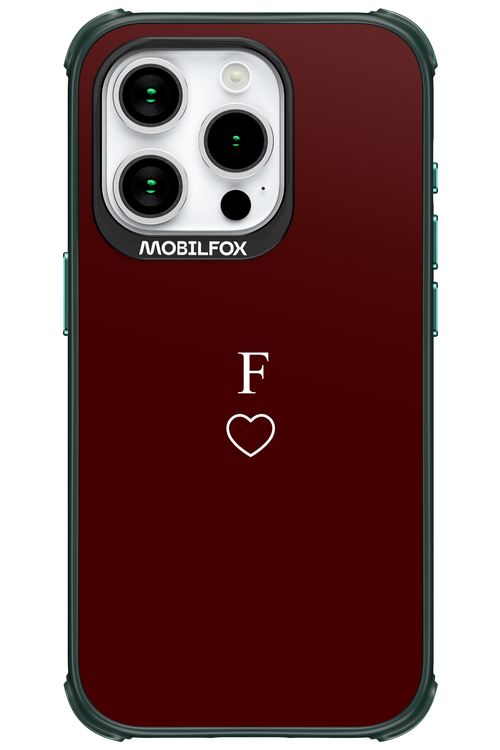 F Burgundia 2.0 - Apple iPhone 15 Pro