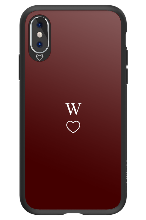 W Burgundia 2.0 - Apple iPhone XS