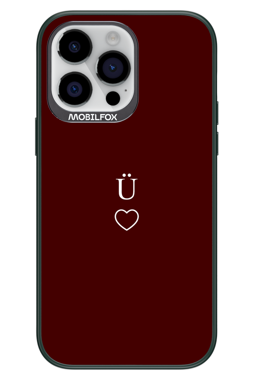 U Burgundia II 2.0 - Apple iPhone 14 Pro Max