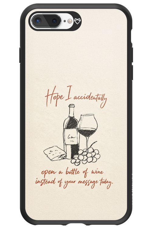 Bottle of wine 2.0 - Apple iPhone 8 Plus