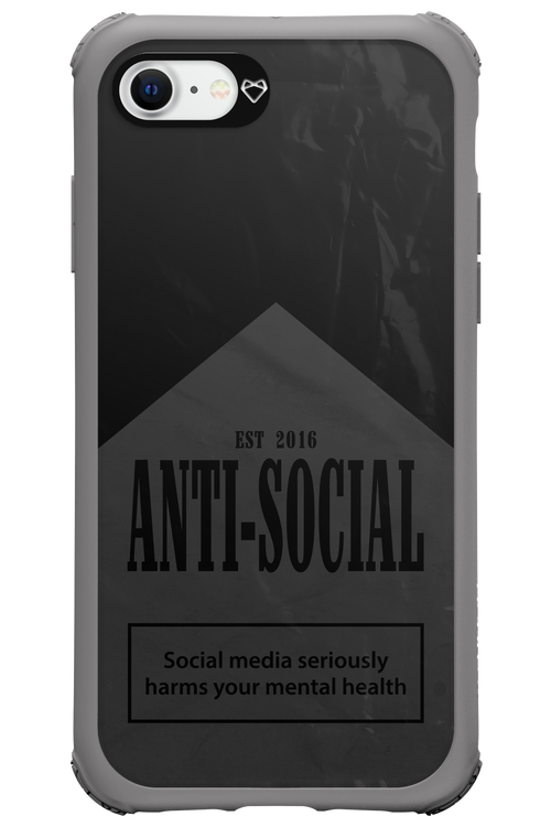 ANTI-SOCIAL (BLVCK) 2.0 - Apple iPhone 8
