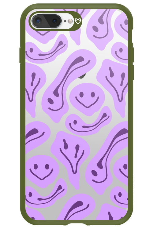 Fluid Smiley Purple - Apple iPhone 7 Plus