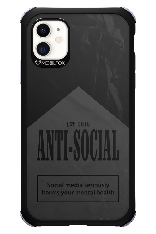 ANTI-SOCIAL (BLVCK) 2.0 - Apple iPhone 11